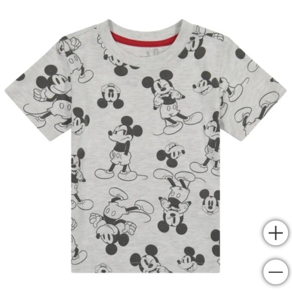 Disney‎ Mickey Mouse 3 Piece Set Tee, Baseball Jersey, Shorts NWT 4T - Picture 9 of 9